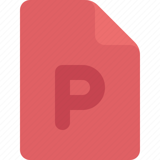 File, ppt, format icon - Download on Iconfinder