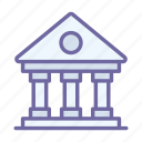 column, building, bank, pillar, museum, theatre