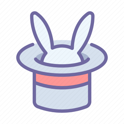 Rabbit, magic, hat, wizard, performance, circus icon - Download on Iconfinder
