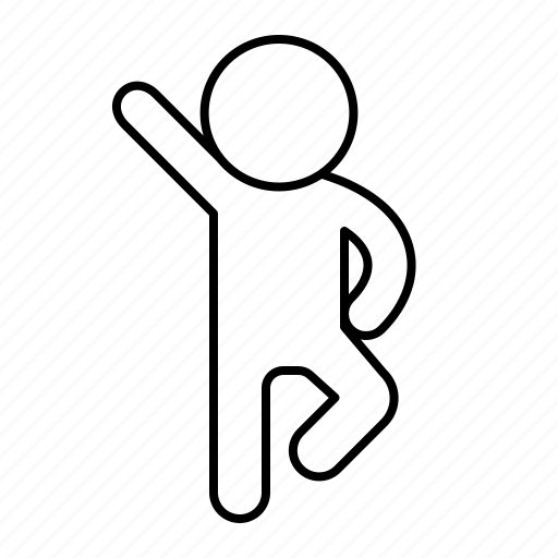 Person, dance, human, point icon - Download on Iconfinder