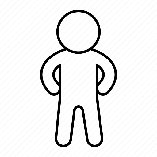 Person, proud, pose, waiting icon - Download on Iconfinder