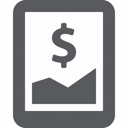 Online banking, profit, sales growth icon - Download on Iconfinder