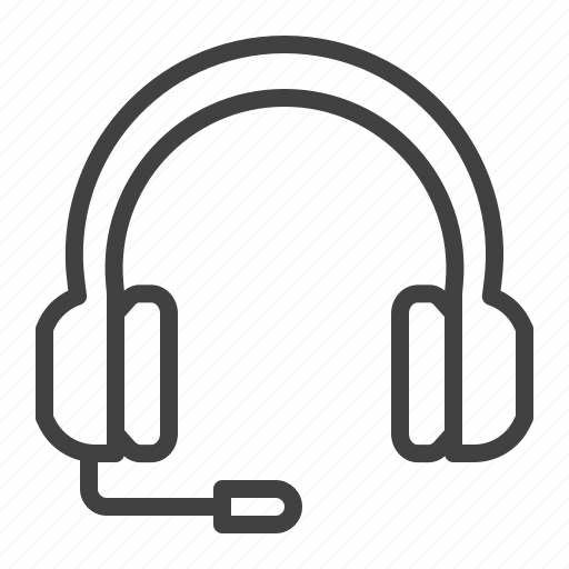 Wireless, headset, headphone, microphone icon - Download on Iconfinder
