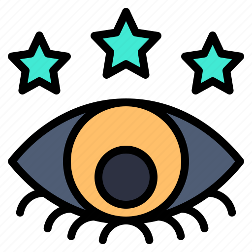 Development, eye, look, star, views icon - Download on Iconfinder