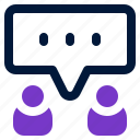 discussion, speech, user, person, chat