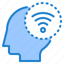 wireless, thinking, personal, mind, head