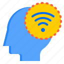 wireless, thinking, personal, mind, head