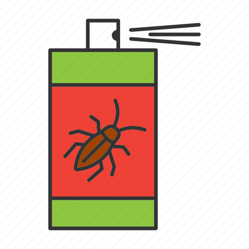 Aerosol, cockroach, insect, insecticide, pest, roach, spray icon - Download on Iconfinder