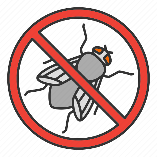 Bug, control, flying, housefly, insect, pest, stop icon - Download on Iconfinder