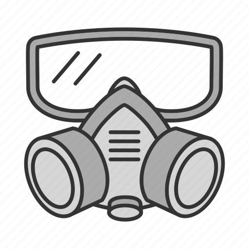 Control, equipment, face, gas mask, pest, protection, respirator icon - Download on Iconfinder