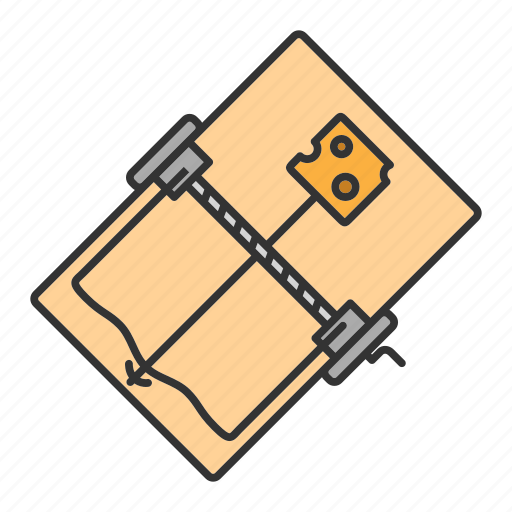 Bait, mice, mouse, mousetrap, rat, rodent, trap icon - Download on Iconfinder