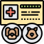 contact, card, pet, emergency, veterinary 