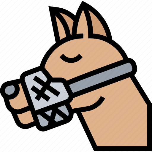 Muzzle, dog, barking, mouth, soft icon - Download on Iconfinder