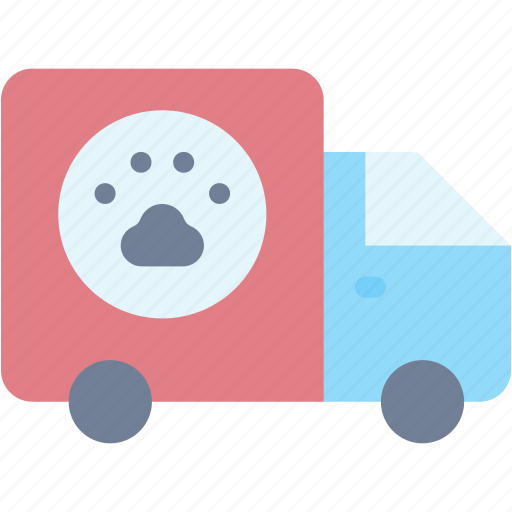 Vet, veterinary, pet, transportation, automobile, emergency, truck icon - Download on Iconfinder