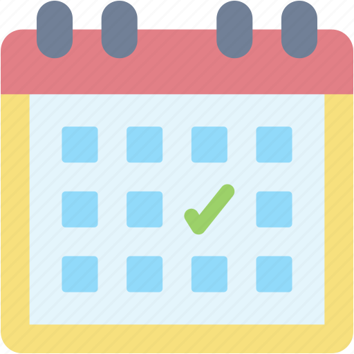 Calendar, time, and, date, appointment, timetable, schedule icon - Download on Iconfinder