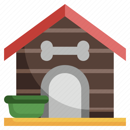 Kennel, dog, house, doghouse, furniture, household, animals icon - Download on Iconfinder
