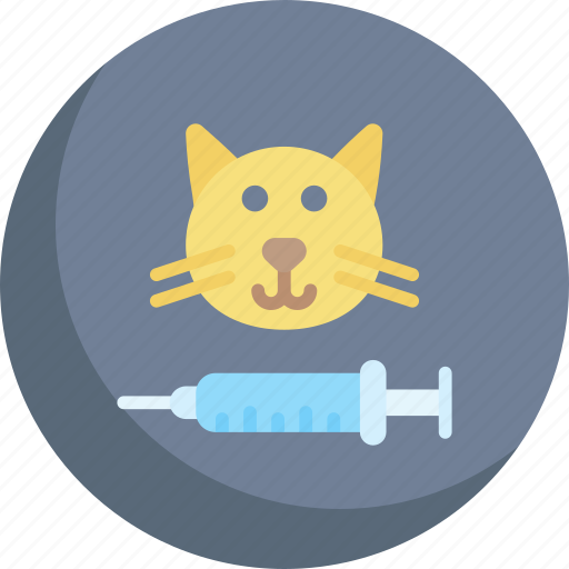 Veterinary, veterinarian, pet, vaccination, injection, vaccine, syringe icon - Download on Iconfinder