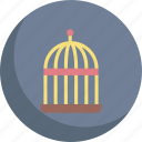 birdcage, pet, cage, bird, furniture, and, household, prison, house