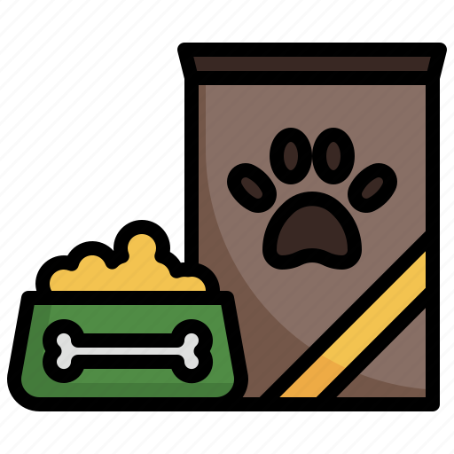Pet, food, bowl, dog, animals icon - Download on Iconfinder