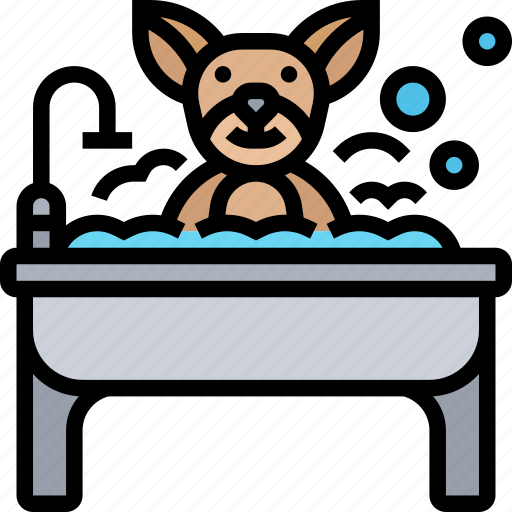 Shower, pet, bath, cleaning, hygiene icon - Download on Iconfinder