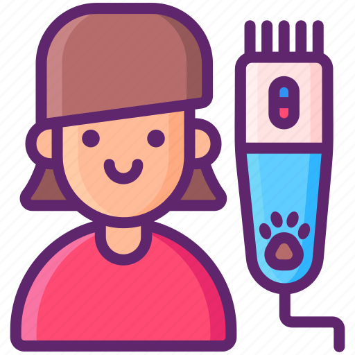 Female, groomer, lady, woman icon - Download on Iconfinder