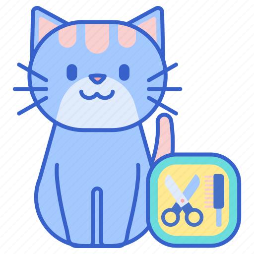 Cat, grooming, pet icon - Download on Iconfinder