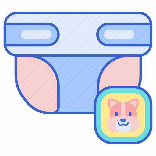 Dog, pampers, pet icon - Download on Iconfinder