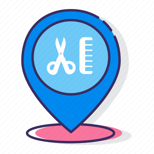 Explore, find, nearest, salon icon - Download on Iconfinder