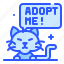 adopt, cat, animal, care 