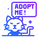 adopt, cat, animal, care