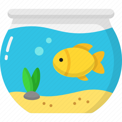 Fish bowl, fish tank, aquarium, goldfish, pet icon - Download on Iconfinder