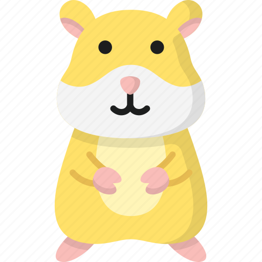 Hamster, mouse, rodent, pet animal, mammal icon - Download on Iconfinder