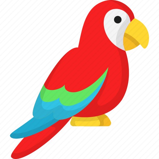 Parrot, macaw, tropical, jungle, bird, pet icon - Download on Iconfinder