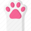 paw, animal, pet, dog, cat, foot