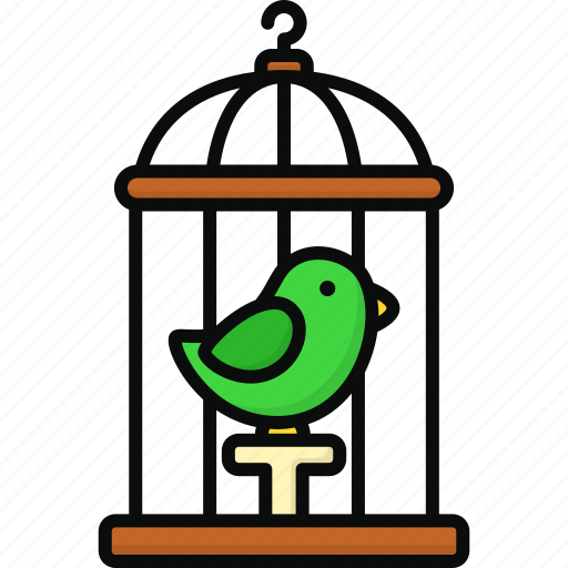 Bird cage, pet, animal, domestic, house decoration icon - Download on Iconfinder