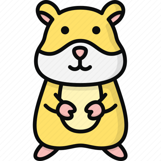 Hamster, mouse, rodent, pet, animal, mammal icon - Download on Iconfinder