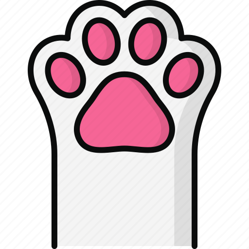 Paw, animal, pet, dog, cat, foot icon - Download on Iconfinder