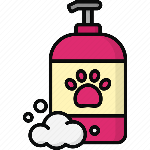 Pet shampoo, pet care, groom, bathing, groomer icon - Download on Iconfinder