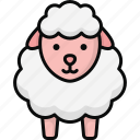 sheep, lamb, wool, farm animal, domestic animal, mammal