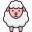 sheep, lamb, wool, farm animal, domestic animal, mammal 