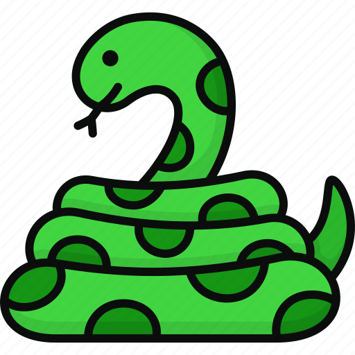 Snake, serpent, reptile, animal, jungle icon - Download on Iconfinder