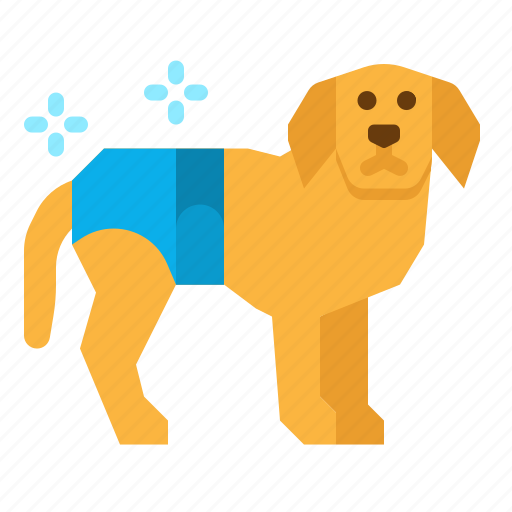 Animal, diaper, dog, pet icon - Download on Iconfinder