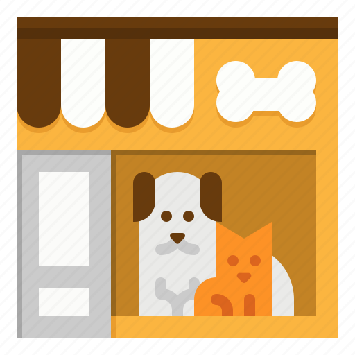 Buildings, pet, pets, shop, store icon - Download on Iconfinder