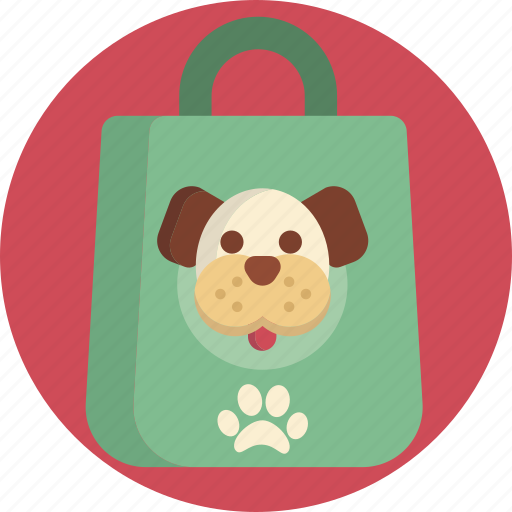 Bag, care, dog, gift, love, petshop, present icon - Download on Iconfinder