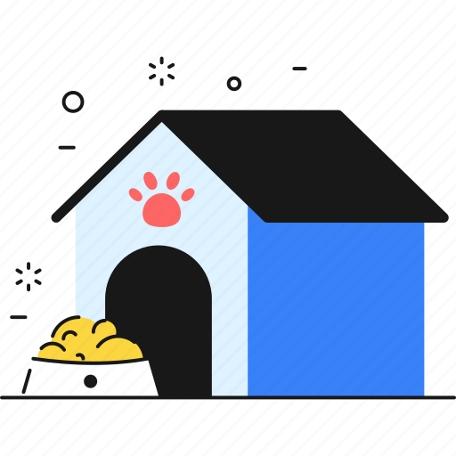 Building, home, apartment, pet house, meal, pet icon - Download on Iconfinder