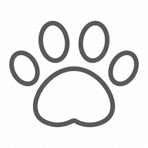 Paw, dog, print, footprint, prints, pet, cat icon - Download on Iconfinder