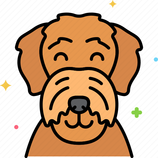 Airedale, terrier icon - Download on Iconfinder