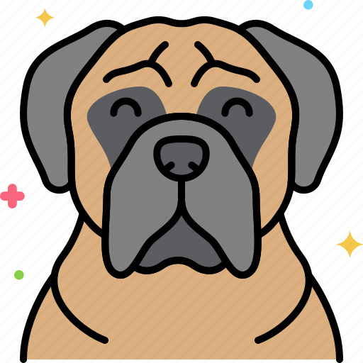 Bullmastiff icon - Download on Iconfinder on Iconfinder