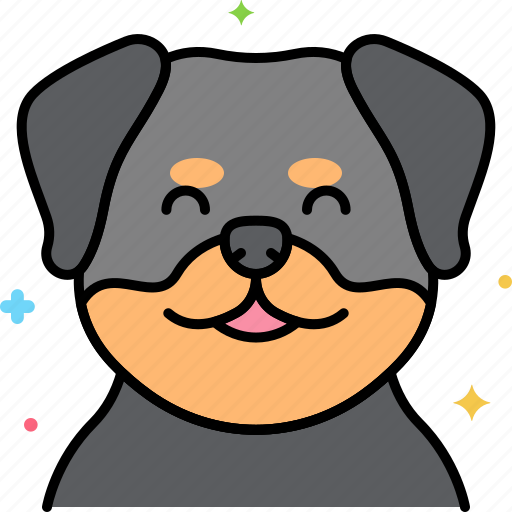 Rottweiler icon - Download on Iconfinder on Iconfinder