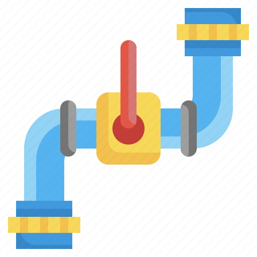 Gas, pipeline, dippel, oil, natural, valve icon - Download on Iconfinder